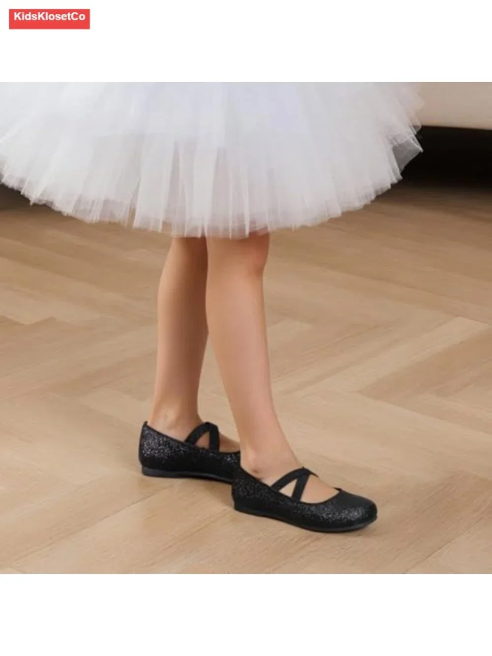 Girls Mary Jane Flats Ballerina Shoes Satin Flowers Party Wedding